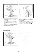 Preview for 38 page of JUKI SC-956 Instruction Manual