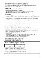 Предварительный просмотр 2 страницы JUKI TL-98Q Instruction Manual