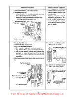 Preview for 15 page of JUKI TSH-411 Engineer'S Manual