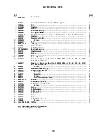 Preview for 45 page of JUKI Union Special 36200 CLASS Series Adjusting Instructions And Illustrated Parts List