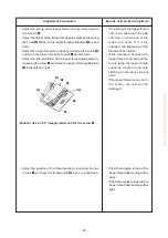 Предварительный просмотр 23 страницы JUKI Union Special MFC-7406 Engineer'S Manual