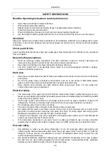 Предварительный просмотр 24 страницы Jula 001-087 Operating Instructions Manual