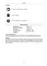 Preview for 6 page of Jula 010-069 Operating Instructions Manual