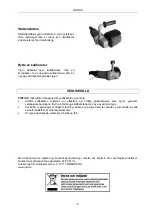 Предварительный просмотр 5 страницы Jula 010-205 Operating Instructions Manual