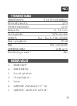 Предварительный просмотр 13 страницы Jula 019029 Operating Instructions Manual