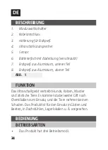 Preview for 34 page of Jula 019029 Operating Instructions Manual