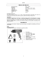 Предварительный просмотр 6 страницы Jula 051-010 Operating Instructions Manual