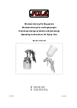 Предварительный просмотр 1 страницы Jula 082-203 Operating Instructions Manual