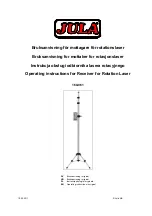 Предварительный просмотр 1 страницы Jula 160-061 Operating Instructions Manual