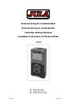 Preview for 1 page of Jula 160-090 Installation Instructions Manual