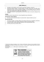 Preview for 43 page of Jula 242-125 Operating Instructions Manual