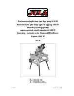 Предварительный просмотр 1 страницы Jula 242-160 Operating Instructions Manual