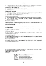 Предварительный просмотр 4 страницы Jula 251-020 Operating Instructions Manual