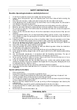 Предварительный просмотр 12 страницы Jula 251-020 Operating Instructions Manual