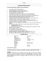 Preview for 3 page of Jula 251-043 Operating Instructions Manual