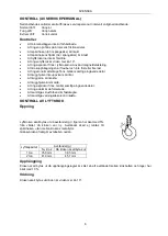 Preview for 6 page of Jula 334-002 Operating Instructions Manual