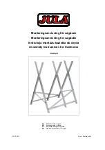 Preview for 1 page of Jula 342-020 Assembly Instructions Manual