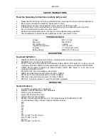 Preview for 5 page of Jula 406-073 Operating Instructions Manual