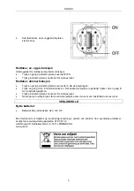 Предварительный просмотр 5 страницы Jula 408-057 Operating Instructions Manual