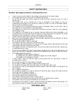 Предварительный просмотр 11 страницы Jula 410-197 Operating Instructions Manual