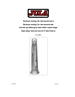 Preview for 1 page of Jula 411-086 Operating Instructions Manual