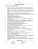 Предварительный просмотр 4 страницы Jula 411-091 Operating Instructions Manual