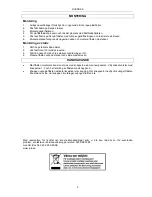 Предварительный просмотр 3 страницы Jula 412-044 Operating Instructions Manual