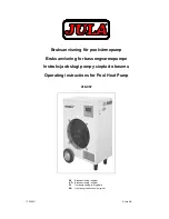 Preview for 1 page of Jula 416-067 Operating Instructions Manual