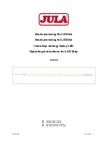 Preview for 1 page of Jula 420-044 Operating Instructions Manual