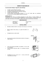 Preview for 2 page of Jula 420-147 Operating Instructions Manual