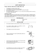 Предварительный просмотр 8 страницы Jula 420-147 Operating Instructions Manual