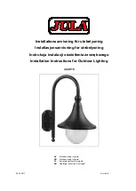 Preview for 1 page of Jula 422-010 Installation Instructions Manual