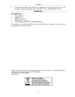 Preview for 3 page of Jula 422-020 Operating Instructions Manual