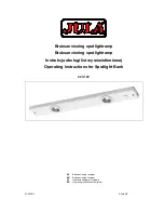 Preview for 1 page of Jula 423-126 Operating Instructions