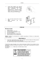 Предварительный просмотр 7 страницы Jula 423-191 Operating Instructions Manual