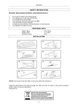 Preview for 5 page of Jula 423-193 Operating Instructions