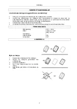 Предварительный просмотр 2 страницы Jula 424-584 Operating Instructions Manual