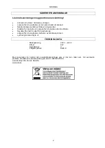 Preview for 2 page of Jula 425-010 Operating Instructions