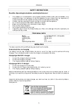 Preview for 6 page of Jula 425-054 Operating Instructions Manual