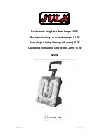 Предварительный просмотр 1 страницы Jula 425-060 Operating Instructions Manual