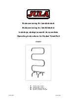 Preview for 1 page of Jula 433-007 Operating Instructions Manual