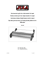 Preview for 1 page of Jula 556-004 Operating Instructions Manual