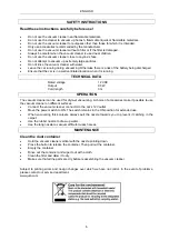 Preview for 6 page of Jula 604-075 Operating Instructions Manual