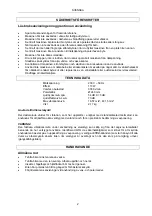 Предварительный просмотр 2 страницы Jula 612-013 Operating Instructions Manual