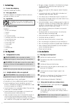 Предварительный просмотр 20 страницы Jula 619-231 Operating Instructions Manual