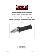 Предварительный просмотр 1 страницы Jula 619-299 Operating Instructions Manual