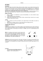 Preview for 27 page of Jula 630-020 Operating Instructions Manual