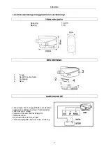 Предварительный просмотр 2 страницы Jula 650-349 Operating Instructions Manual