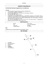 Preview for 2 page of Jula 704-005 Operating Instructions Manual