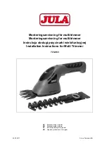 Preview for 1 page of Jula 723-063 Installation Instructions Manual